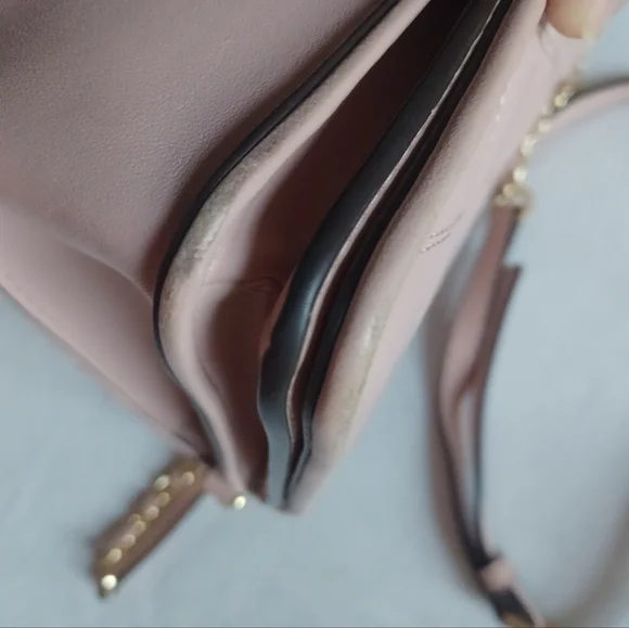 Tory Burch crossbody bag Savannah Combo Pink Quilted - Picture 7 of 11